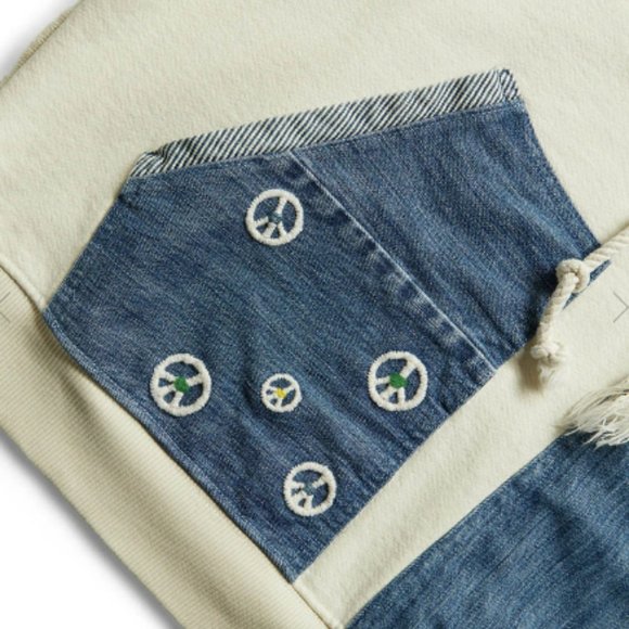 Dr. Collector's Jefferson Peace Hoodie in Off White - Picture 7 of 9